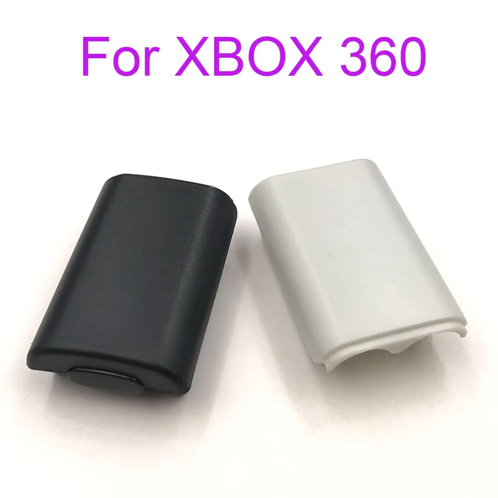 4PCS Black White For Xbox 360 Controller Battery Cover Pack Holder Game console repair parts