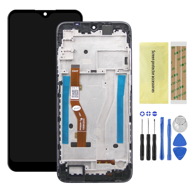 6.22" LCD Display For TCL L10 Lite / L10 Pro / L10 Plus 4187u Touch Screen Digitizer Assembly Replacement Parts 100% Tested TCL phone repair parts