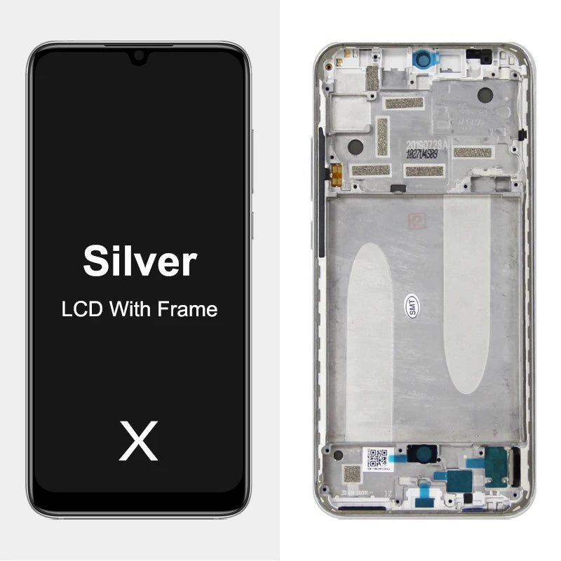 6.01" Mi A3 , for Xiaomi Mi A3 M1906F9SH Lcd Display Digital Touch Screen with Frame for Xiaomi Mi CC9e Screen Replacement Xiaomi phone repair parts
