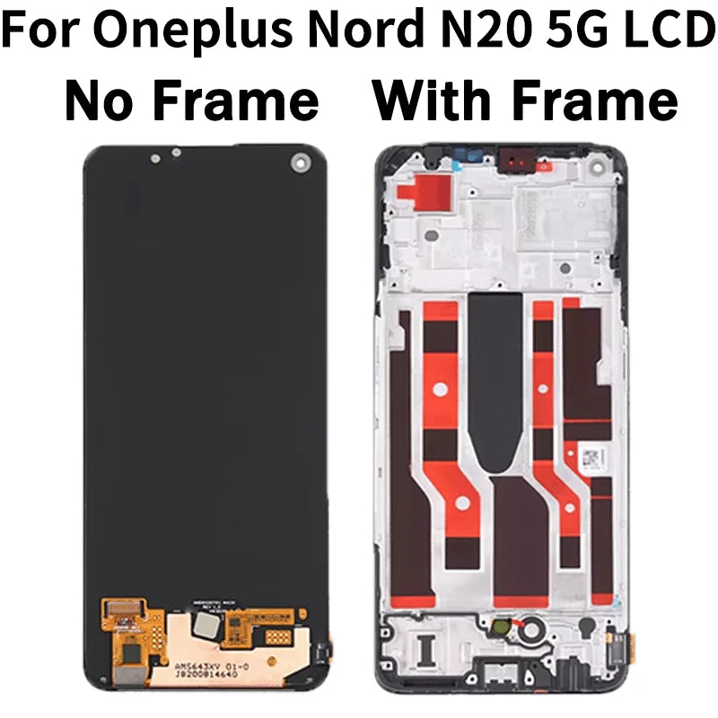 OEM For OnePlus Nord N10 N20 N30 5G Display Screen Touch Panel Digitizer For 1+N100 N200 N300 Display Replacement  OnePlus phone repair parts