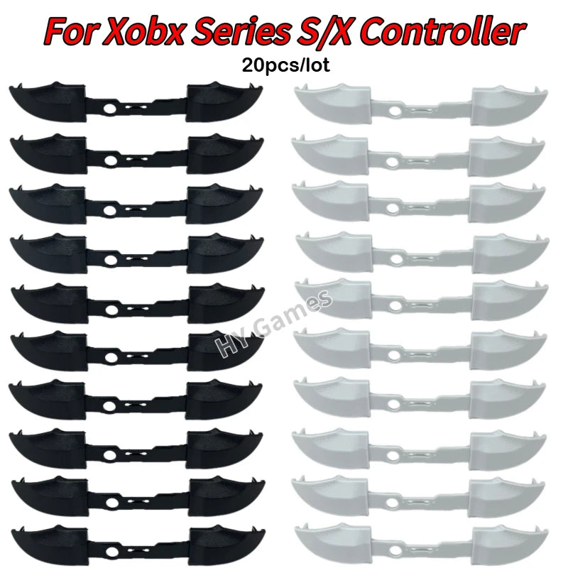 20pcs/lot For Xbox Series S X XSX XSS Game Controller Joystick Replacement Repair Parts LB RB Bumper Trigger Button Accessories  Game console repair parts
