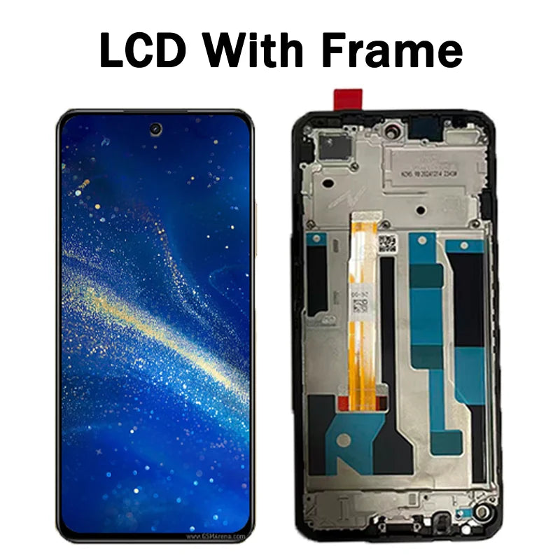 6.72" Tested C75 Screen Replacement for Realme C75 4G RMX3941 Lcd Display Touch Screen Digitizer Assembly with Frame Oppo phone repair parts Realme phone repair parts