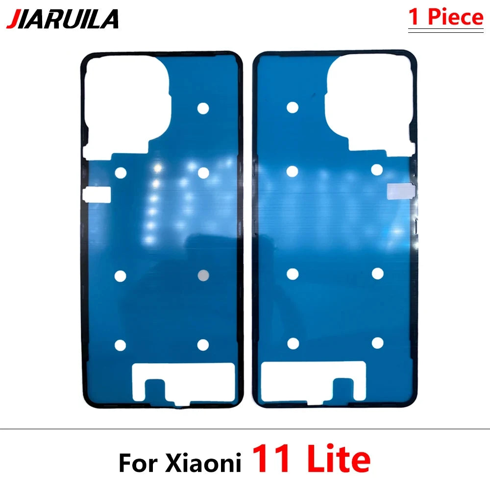 New For Xiaomi Mi 8 9 9T 10 10T 11 11T 12 Pro Lite Note 10 Lite Back Battery Cover Door sticker Adhesive glue tape Xiaomi  Xiao mi phone repair parts