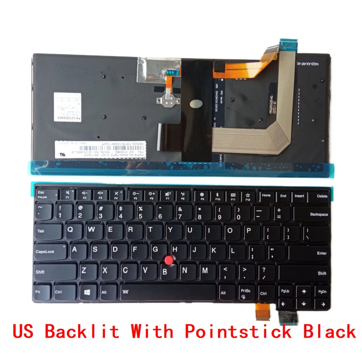 New US Russian Spanish Latin Laptop Backlit Keyboard For Lenovo Thinkpad T470S Notebook PC Replacement F10 with Bluetooth Lenovo laptop repair parts