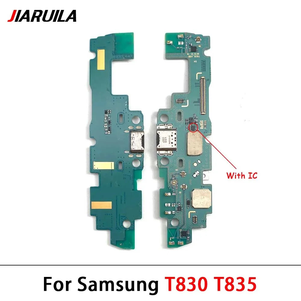 For Samsung Tab S4 10.5 SM-T830 T835 T830 USB Charging Port Mic Microphone Dock Connector Board Flex Cable Samsung phone repair parts