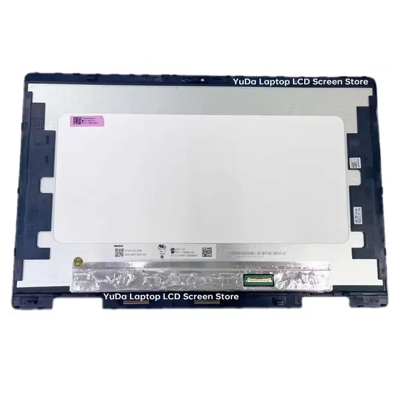 14" Touch Screen For HP Pavilion x360 2-in-1 Laptop 14-ek 14T-EK  LCD Display Digitizer + Frame Assembly Replacement 1920x1080 HP laptop repair parts