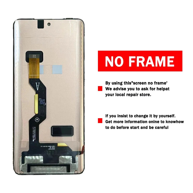 6.67 Inch P-OLED for Motorola Edge 60 Fusion LCD XT2503-4 Display with Screen Digitizer Assembly for Motorola Edge60 Fusion LCD Motorola phone repair parts