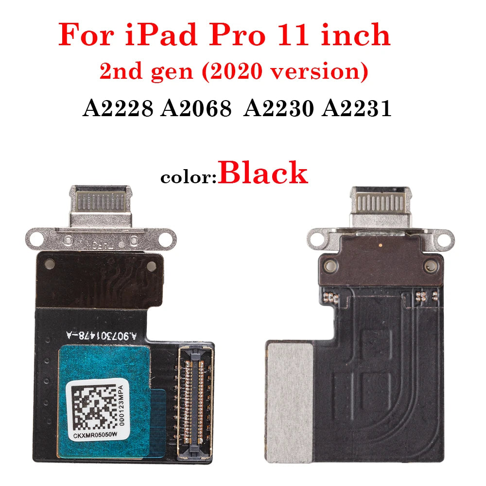 USB Charging Charger Port Dock Connector Data Flex Ribbon For iPad Pro 9.7 10.5 11 12.9  inch 1st 2nd 3rd 4th 5th Generations iPad tablet repair parts