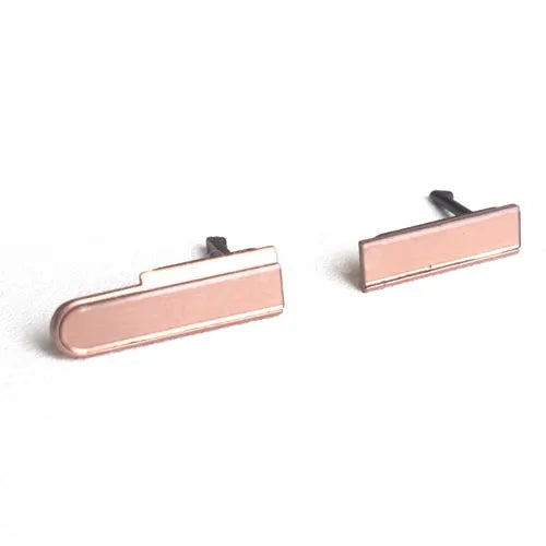 USB Charger Port Plug + Earphone +   & Sim cards Port Slot Cover for Sony Xperia M2 Aqua D2403 D2406 Sony phone repair parts