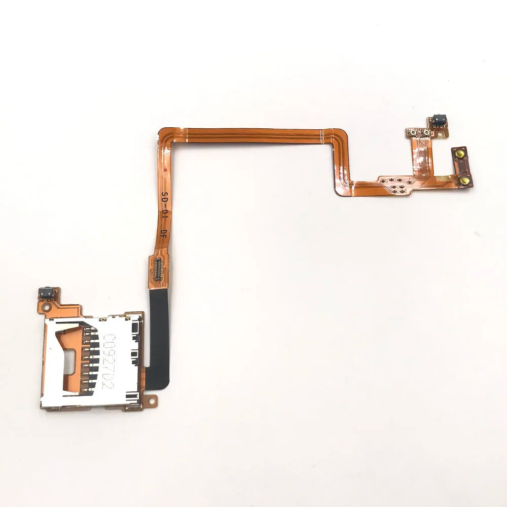 1-5PCS Replacement SD Card Slot Socket L R Volume Button Flex Cable Ribbon Cable For NDSi For Nintendo DSi Repair Cable Game console repair parts