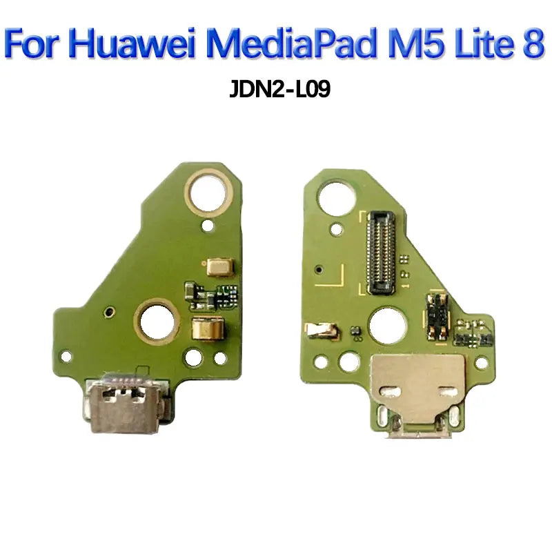 USB Charging Connector Port Board Parts Flex Cable For Huawei MediaPad M5 Lite 8 M5 8 M5 10 10(pro) Flex Cable Replacement Part Tablet repair parts