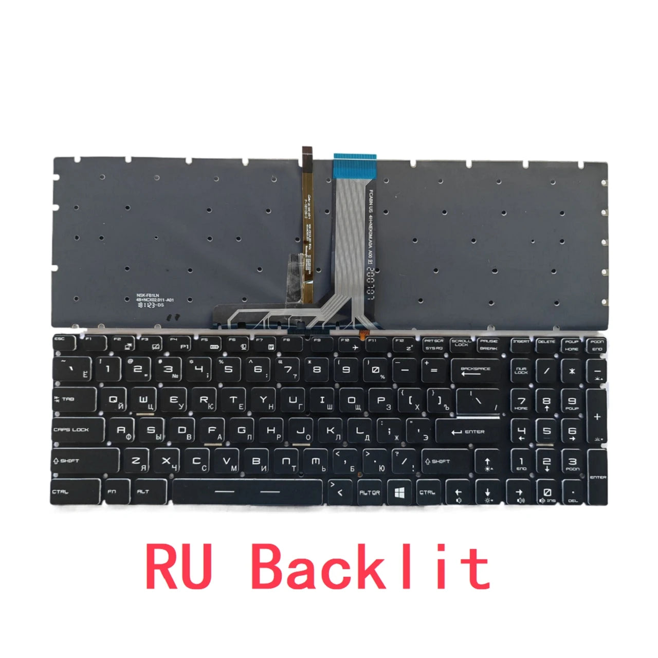 New US Russian Spanish Arab Portuguese Laptop RGB Keyboard For MSI GS60 GS70 GT62 GT72 GE62 GE72 GL62 GL72 GP62 GP72 GL63 GL73 MSI laptop repair parts