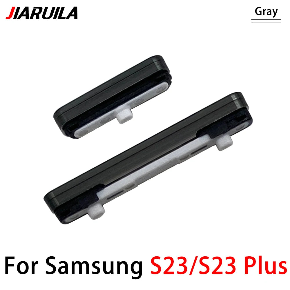For Samsung S22 S23 Plus Ultra 5G Power Button + Volume Side Button Key Replacement Parts Samsung phone repair parts
