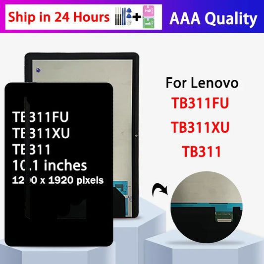 10.1”New For Lenovo Tab K10C TB311 LCD Display Touch Screen Digitizer Assembly For Lenovo Tab TB311FU TB311XU Display Tablet repair parts