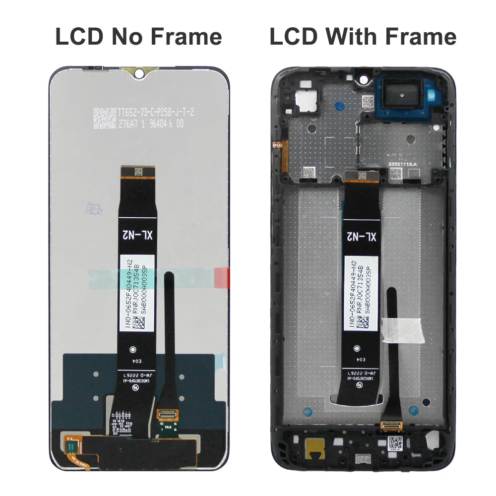 6.52" IPS Display For Xiaomi Redmi A2 A2+ A2 Plus Touch Screen Digitizer Assembly 23028RN4DG 23028RNCAG LCD Replacement Parts Xiaomi phone repair parts