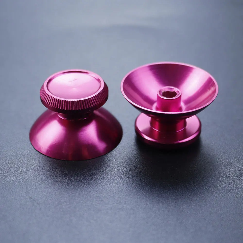 For Xbox 360 Controller 1Pair Aluminum Metal 3D  Analog Joystick Caps Thumb Stick Grip Cap Gamepad Rocker Button Game console repair parts