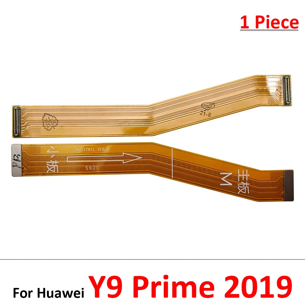 10Pcs, New Main Board Motherboard Connector Board Flex Cable For Huawei Y6P Y6s Y7A Y7P Y8P Y8s Y9A Y9s Y6 Y9 Prime 2019 Huawei phone repair parts