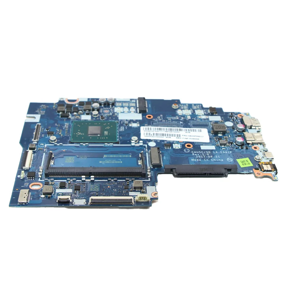 Laptop Motherboard For Lenovo IdeaPad 320S-15AST LA-E981P With CPU:A6-9220U A9-9420U E2-9010U UMA FRU:5B20P99017 5B20P99020 Lenovo laptop repair parts