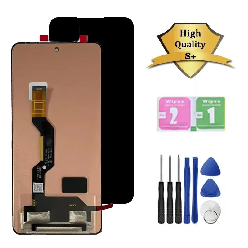 6.67"New For Motorola Moto G86 Power Display LCD Screen Touch Digitizer Assembly For Moto XT2527-7 LCD With Fingerprint Motorola phone repair parts
