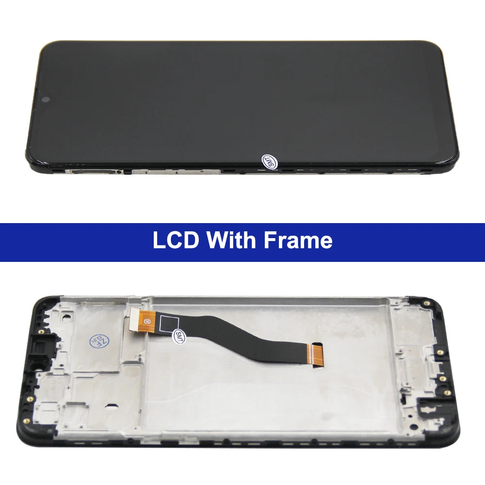 6.2'' A10S Display Screen With Frame, for Samsung Galaxy A10S A107 A107F A107M A107F/DS Lcd Touch Screen Display Digitizer Parts Samsung phone repair parts