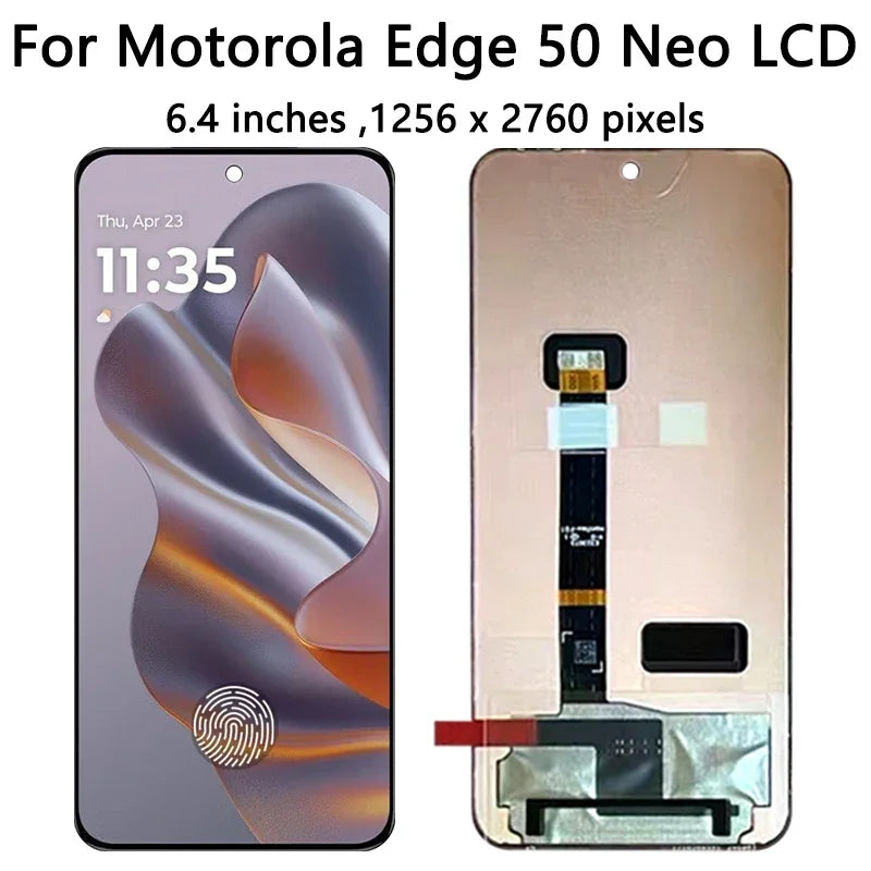 6.4'' New For Motorola Edge 50 Neo LCD For Moto Edge50 Neo Display Touch Screen Digitizer Assembly Replacement Motorola phone repair parts