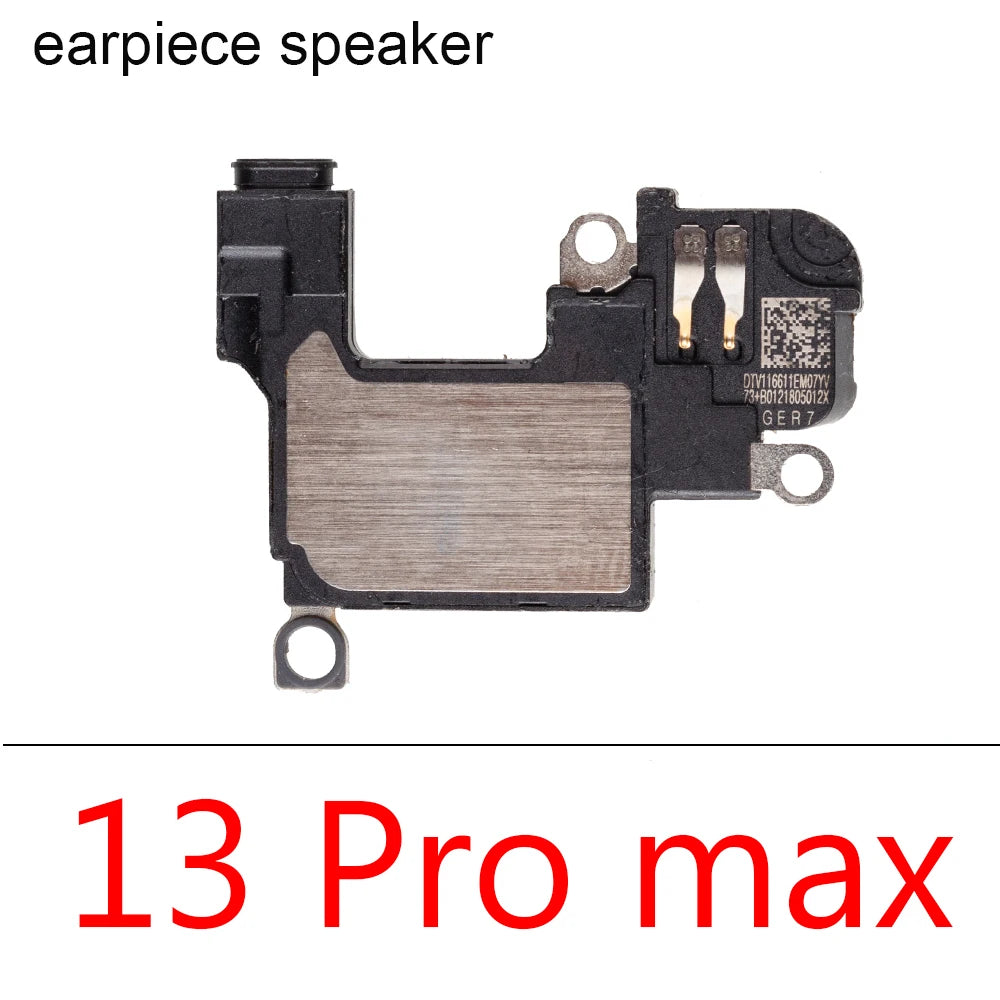 1pcs Top Front Earpiece For iPhone 11 12 13 14 Pro Max EarPhone Ear Speaker Replacement Receiver Parts iPhone phone repair parts