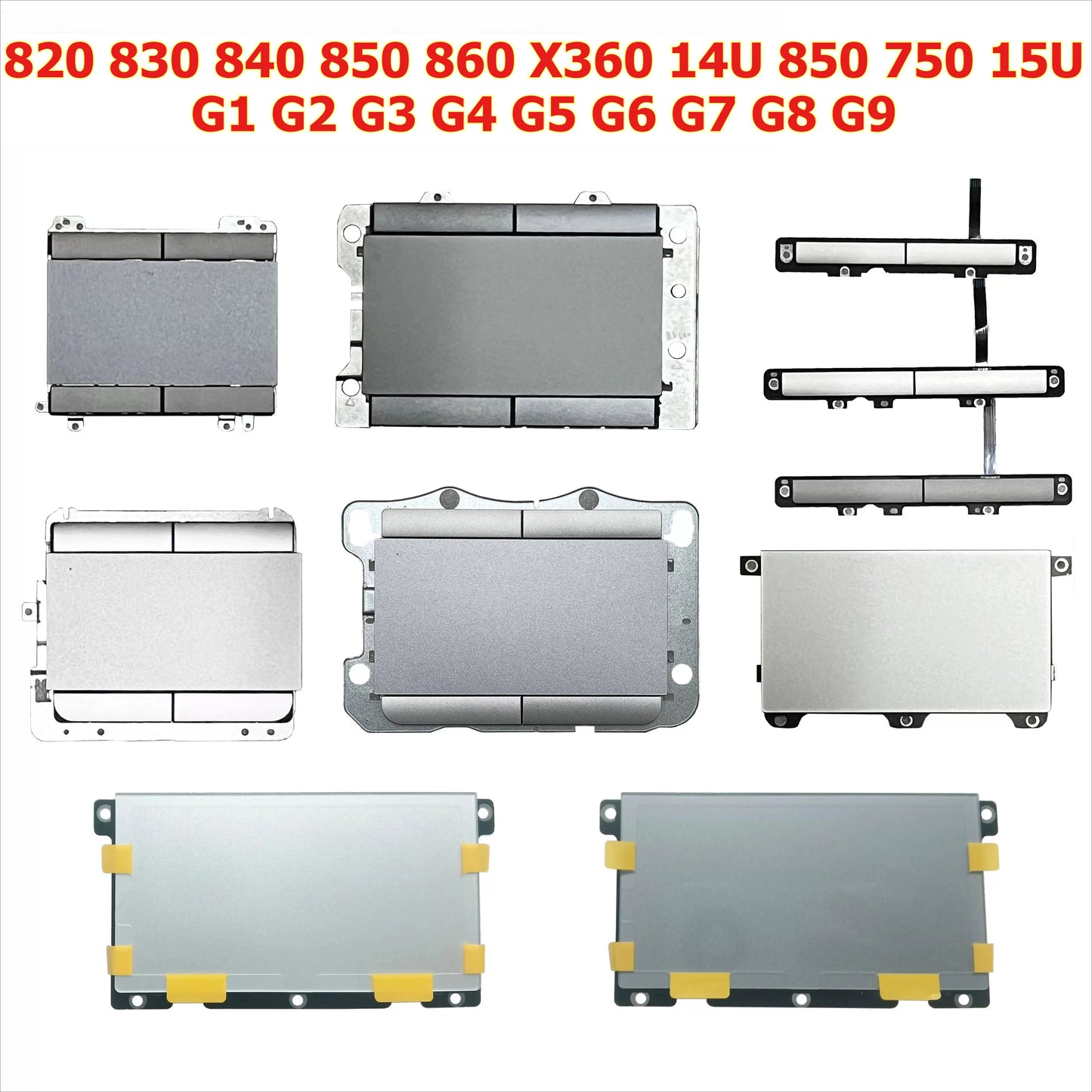Touchpad for HP 820 830 840 850 860 X360 14U 850 750 15U G1 G2 G3 G4 G5 G6 G7 G8 G9 touch track pad  trackpad