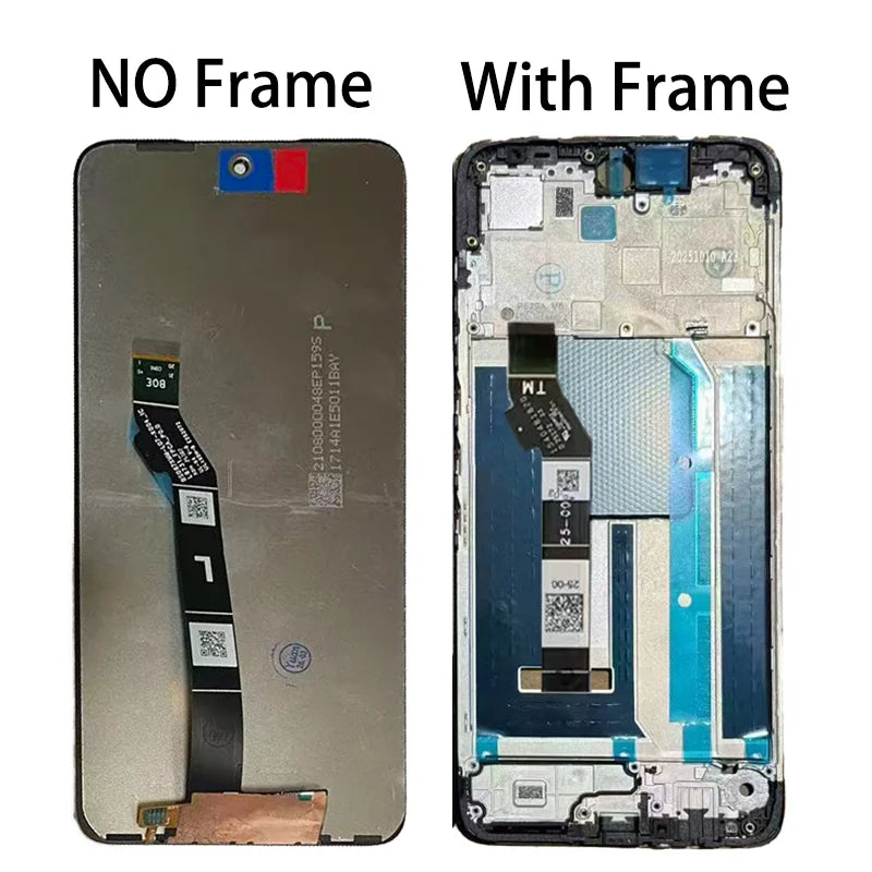 6.72'' High Quality For Motorola Moto G57 LCD XT2537-2 Display Touch Panel Digitizer Assembly For Moto G57 LCD Replacement Motorola phone repair parts