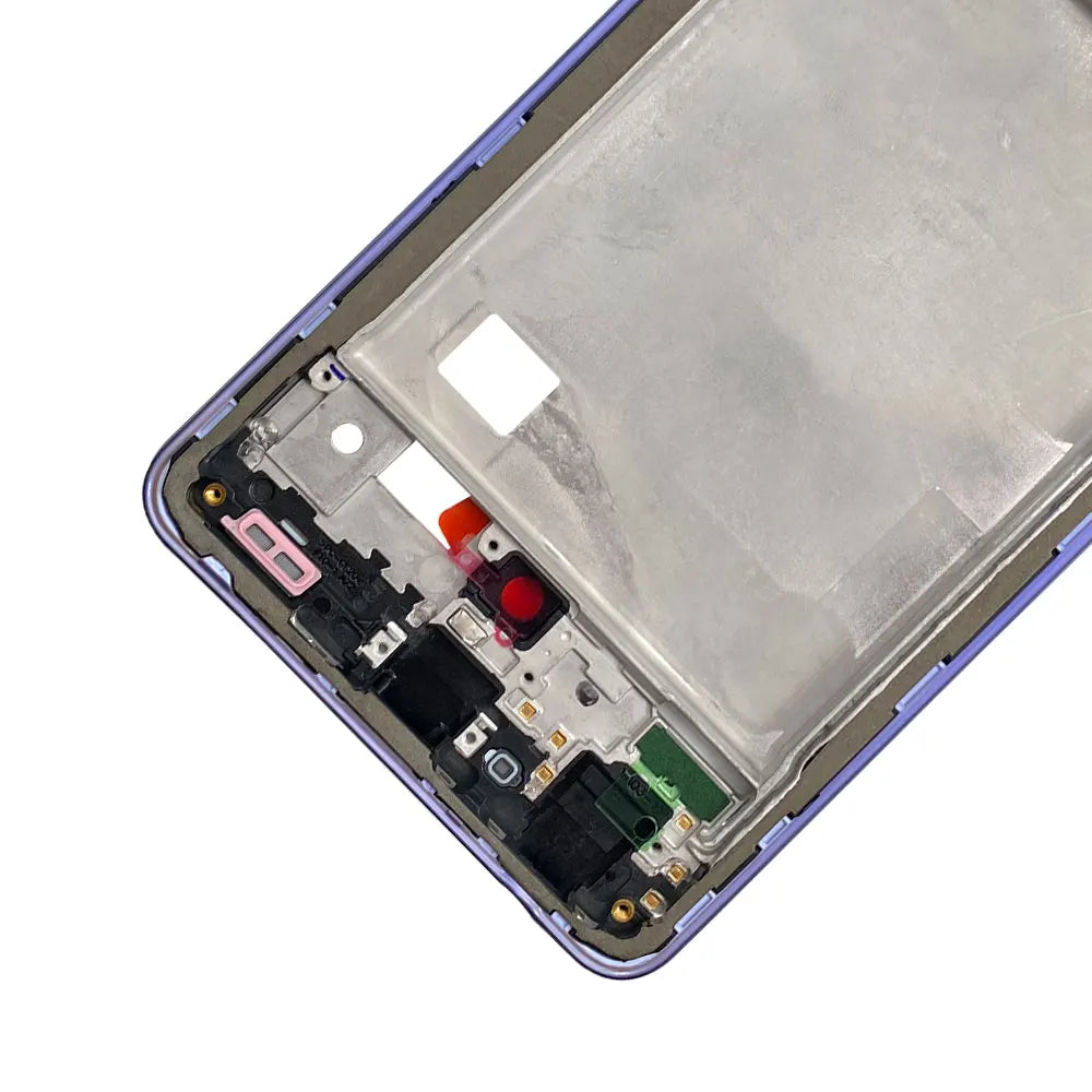 New Front Housing LCD Display Frame For Samsung A02 A02s A12 A22 A32 A52 A52s A72 4G 5G Housing Middle Frame Bezel Plate Cover Samsung phone repair parts