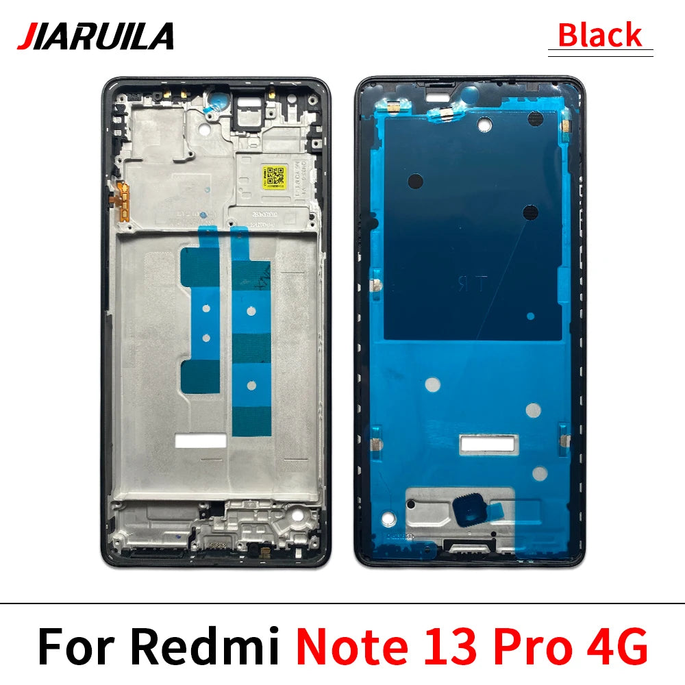 New For Xiaomi Redmi Note 13 Pro Plus 4G 5G Front Housing LCD Frame Screen Bezel Holder Xiaomi  Xiao mi phone repair parts