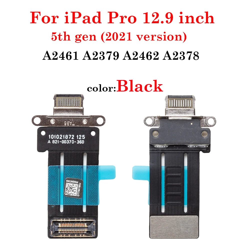 USB Charging Charger Port Dock Connector Data Flex Ribbon For iPad Pro 9.7 10.5 11 12.9  inch 1st 2nd 3rd 4th 5th Generations iPad tablet repair parts