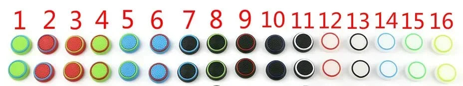 200pcs/lot Luminous Joystick Cap for PS5 for Ps4 for Xboxone for Series SX Silicone Protective Cover Analog Thumb Stick Grip Cap Game console repair parts