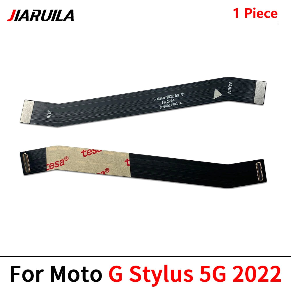For Moto Motorola G 5G Plus G Power Play Stylus 5G 2021 2022 2023 Main Motherboard Connector Board Mainboard Flex Cable Motorola phone repair parts