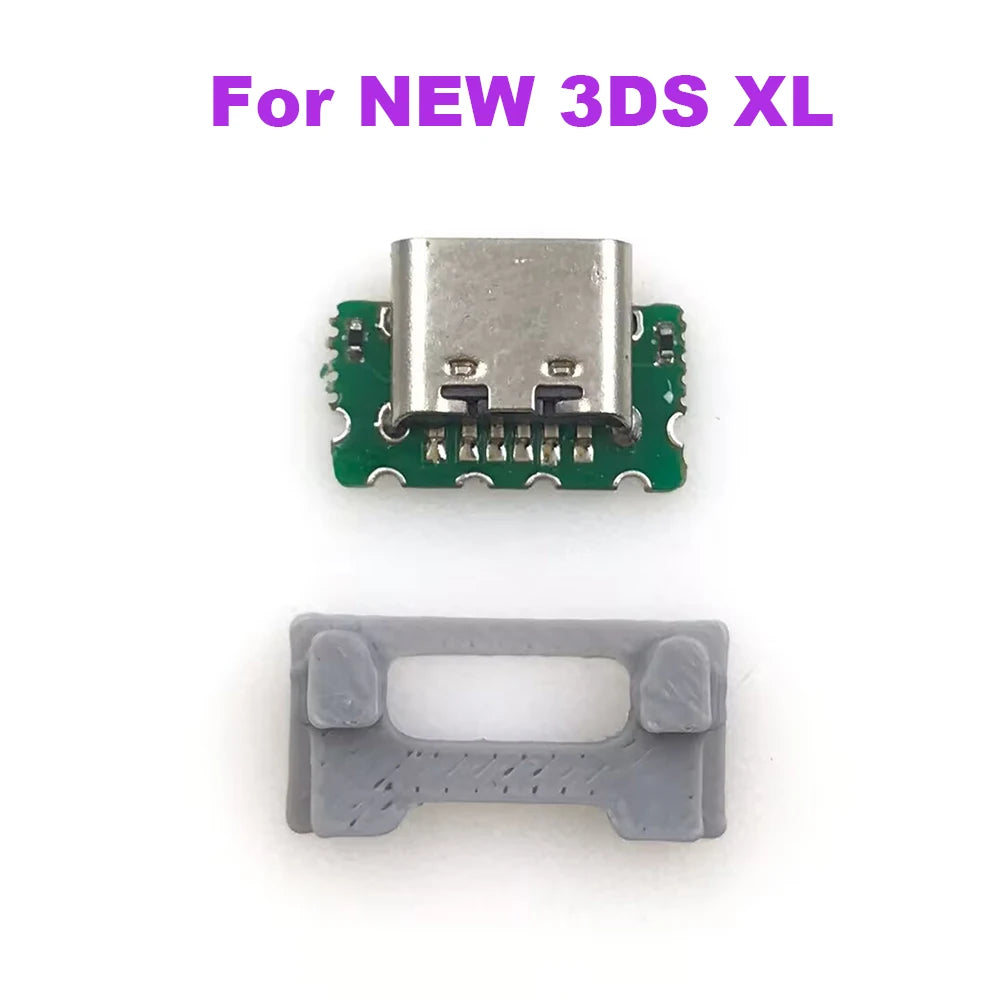 1pc-10pcs 2 in 1 USB-C USB Type-C Charging Port For Nintendo 3DS New 3DS XL LL Game console repair parts