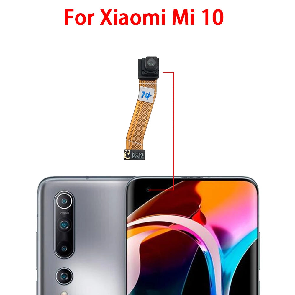 New For Xiaomi Mi 9 10 10T 11 12 Pro Lite Rear Camera Foam Front Back Camera Flex Cable Replacement Parts  Xiaomi  Xiao mi phone repair parts