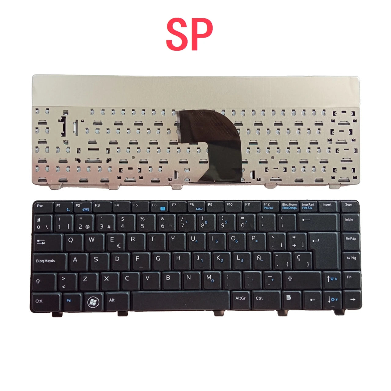 New US Spanish Brazil Laptop Keyboard For Dell Vostro 3300 3400 3500 v3500 v3300 v3400 P10G Notebook PC Replacement V3300Dell laptop repair parts