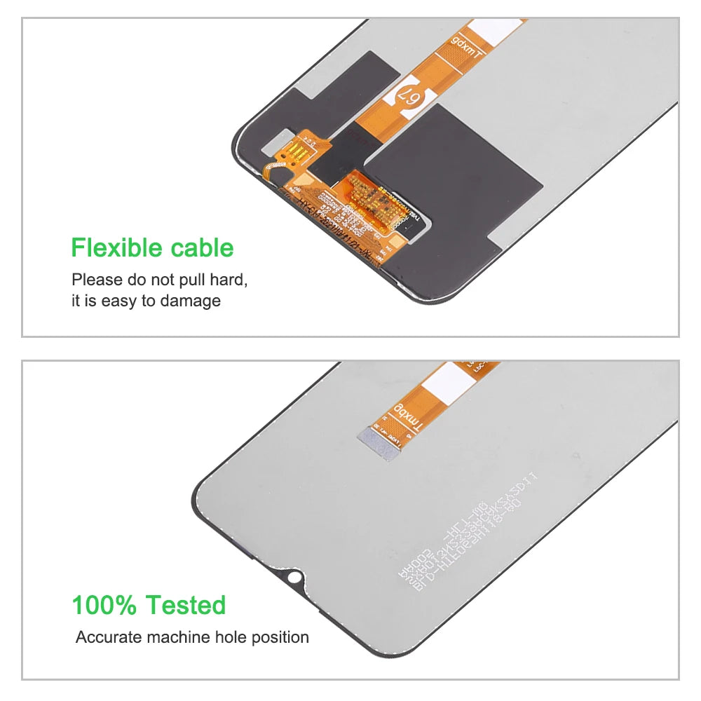 6.52" Screen for Oppo A54s CPH2273 Lcd Display Digital Touch Screen with Frame for Oppo A54s Screen Assembly Replacement OPPO phone repair parts