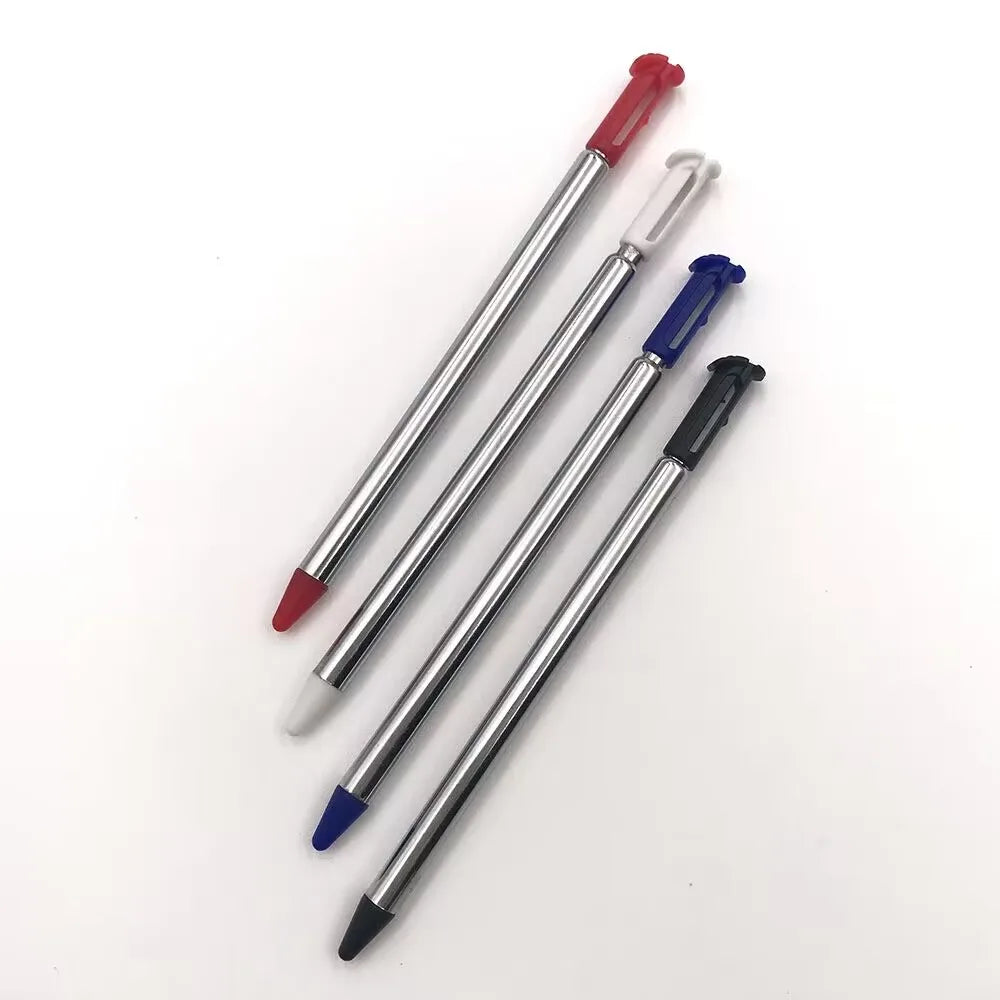 1PC For Nintendo New3DS Metal Extendable  Stylus Pen  Pins Touch Pen Stylus For New 3DS Game console repair parts
