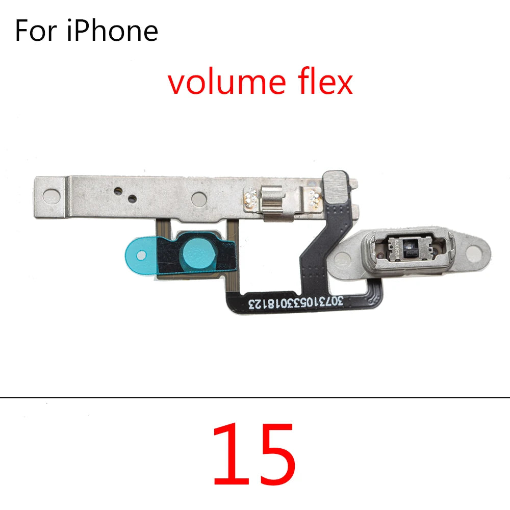 Power Switch On Off Mute Volume Button Flex Cable For iPhone 16 Plus Pro Max Promax Power On Off Volume Flex Repair Parts iPhone phone repair parts