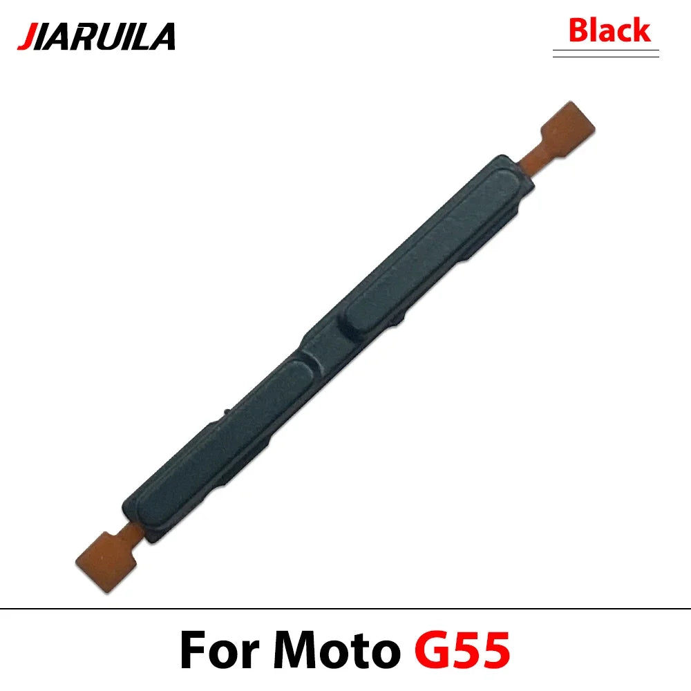10Pcs,Power Switch On Off Button Volume Key Button Flex Cable For Motorola Moto G05 G15 G35 G45 G55 G85 Motorola phone repair parts