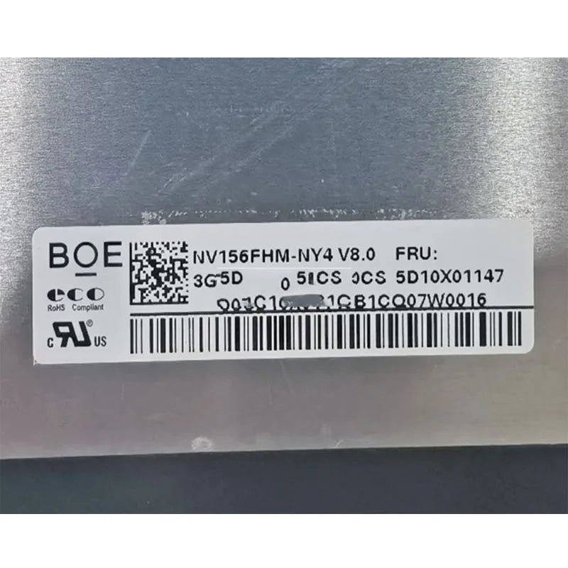 15 6" Slim 40 Pin Laptop Screen LP156WFG-SPP1 B156HAN09.2 NV156FHM-NY4 For Legion 5-15ARH05H S7-15IMH5 FHD IPS 144HZ
