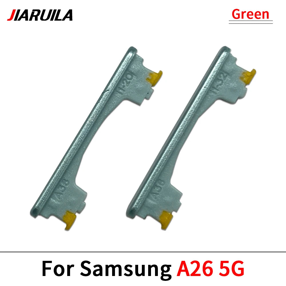 10Pcs, Power Button Volume Side Button For Samsung A06 A16 A26 A36 4G 5G Replacement Parts Samsung phone repair parts