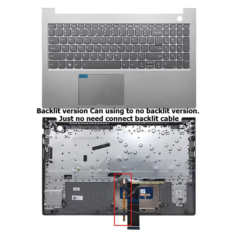 Upper case keyboard for Lenovo ThinkBook 15 G2 ITL G3 G4 ARE ACLV6-15 ITL topcase palmrest Keyboard C  cover Touchpad Lenovo laptop repair parts
