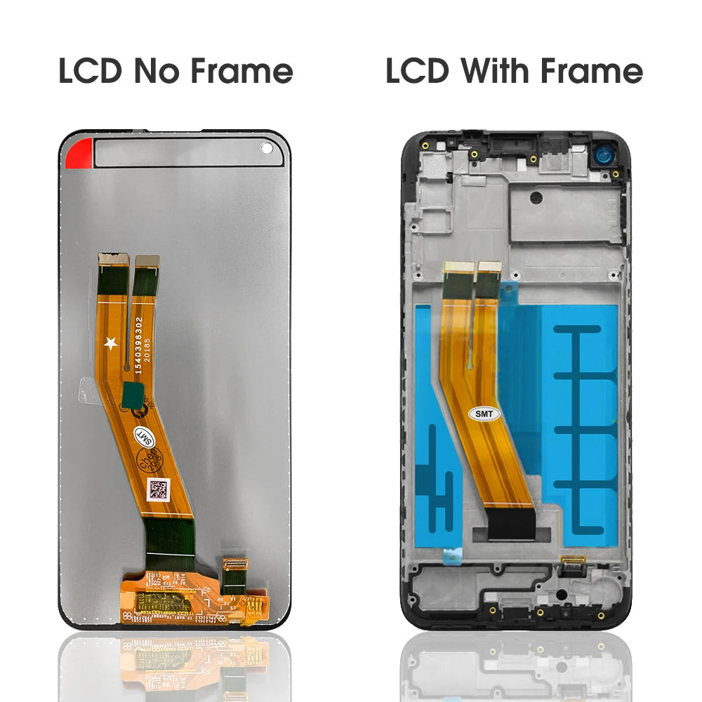 6.4'' M11 Display Screen with Frame, for Samsung Galaxy M11 M115 M115F Lcd Display Touch Screen Digitizer Assembly Replacement Samsung phone repair parts