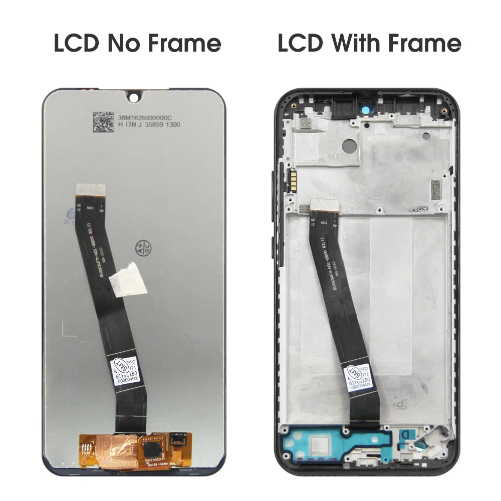 6.26'' Display Screen for Xiaomi Redmi 7 Lcd Display Touch Screen Digitizer Assembly with Frame for Redmi 7 M1810F6LG M1810F6LH Xiaomi phone repair parts