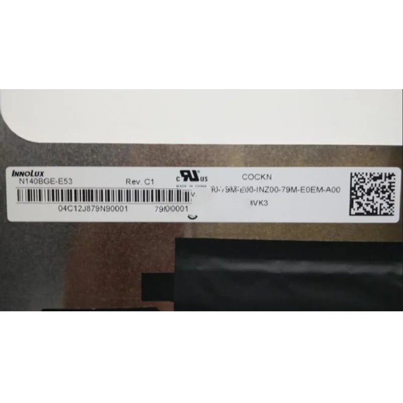 14 Inch LCD 30 Pin Laptop Screen NT140WHM N42 N140BGE E53 LP140WHU-TPN1 For Dell Latitude 7480 7490 7468 E7480 1366X768 HD  Dell laptop repair parts