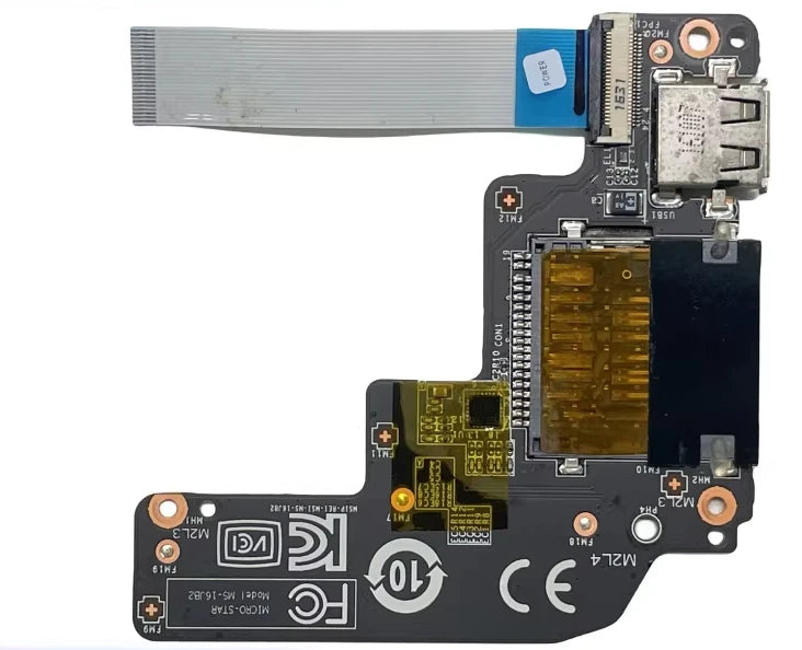 USB Charging daughter board for MSI GP GL GE62 MS-16JB MS-16JB2  MS-16J12 J1 J2 J5 J6 J9 card power switch board MSI laptop repair parts