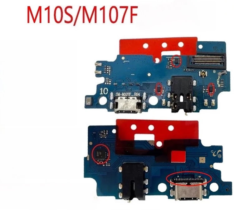 USB Charging Port Connector Plug Jack Charge Dock Board Flex Cable For Tab M10 20 21 22 30 M31 33 M35 51 M52 M53 M55 62  repair Samsung tablet repair parts