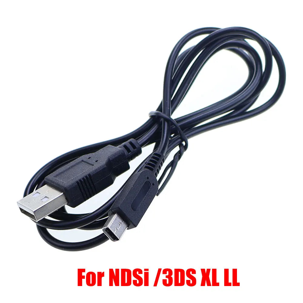 For DS Lite DSL NDSL GBM For NDSi 3DS New 3DS XL LL NDS GBA SP Game Console USB Data Charger Line Charging Power Cable Cord Game console repair parts