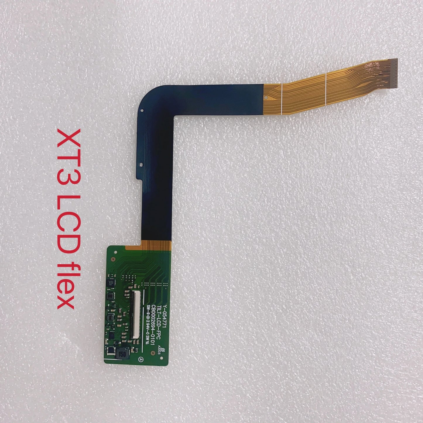 New XT3 Flex Shaft Rotating LCD FPC Flex Cable For Fuji Fujifilm X-T3 Camera Replacement Unit Repair Part with socket Digital Camera repair parts